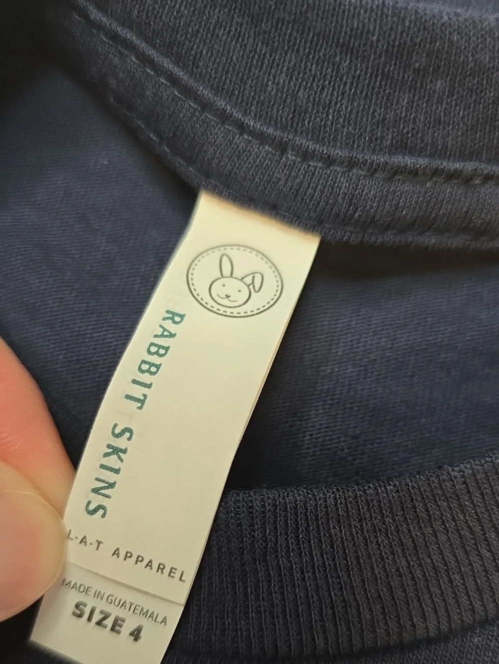 Rabbit Skins Navy Penn State Short Sleeve Tee